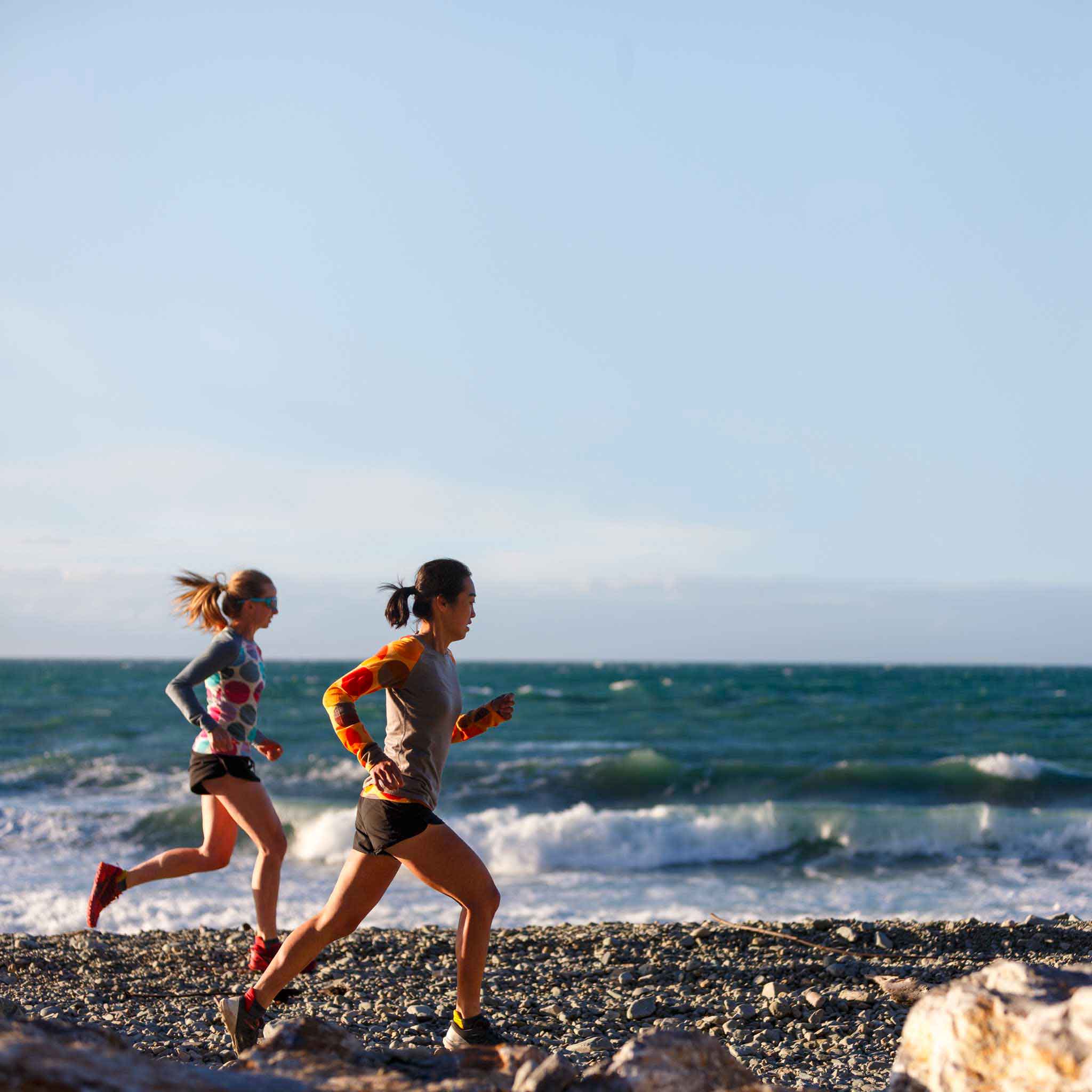 Colourful women's merino clothing