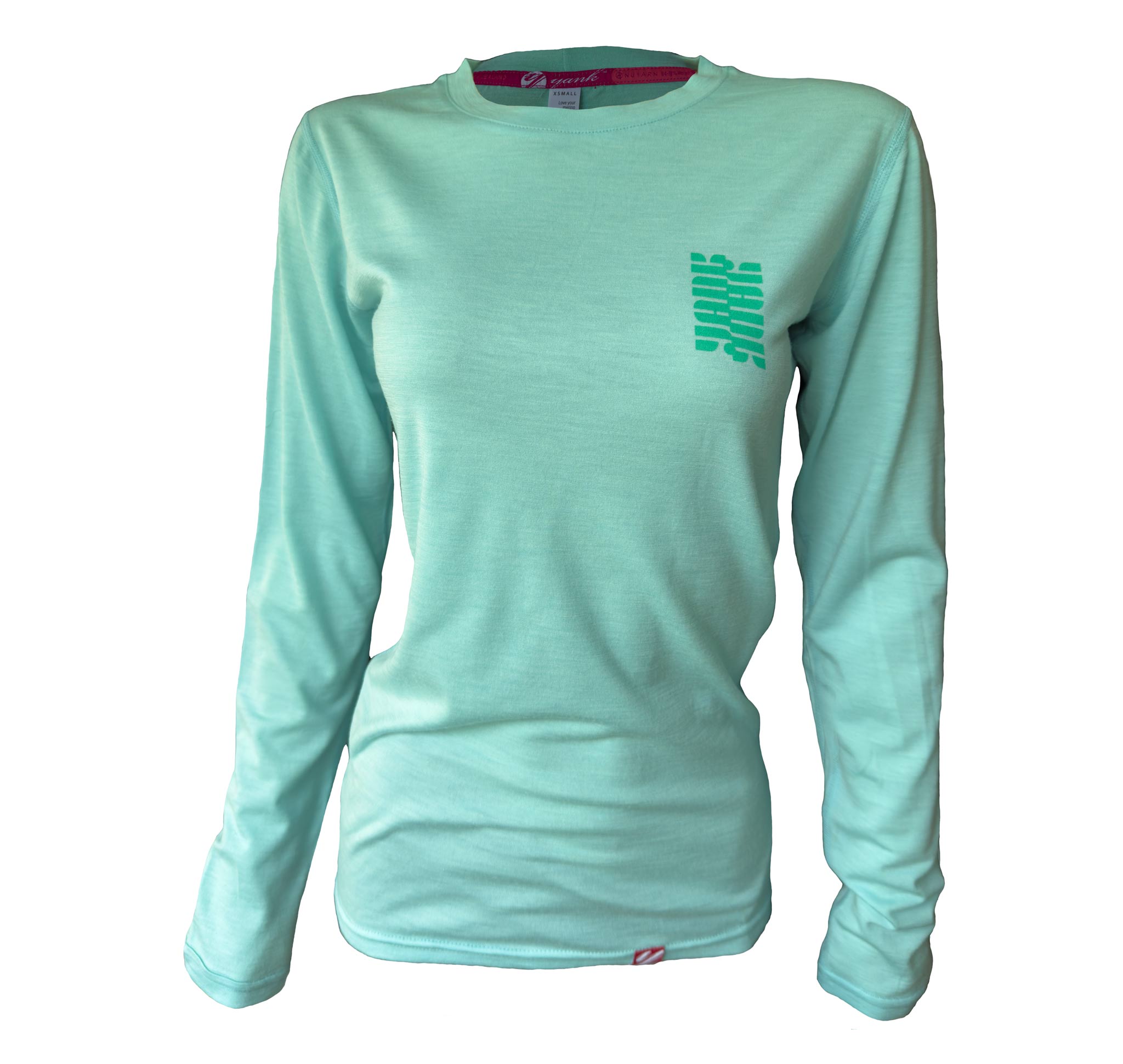 Boyfriend Tee Long Sleeve Splash – Yank NZ