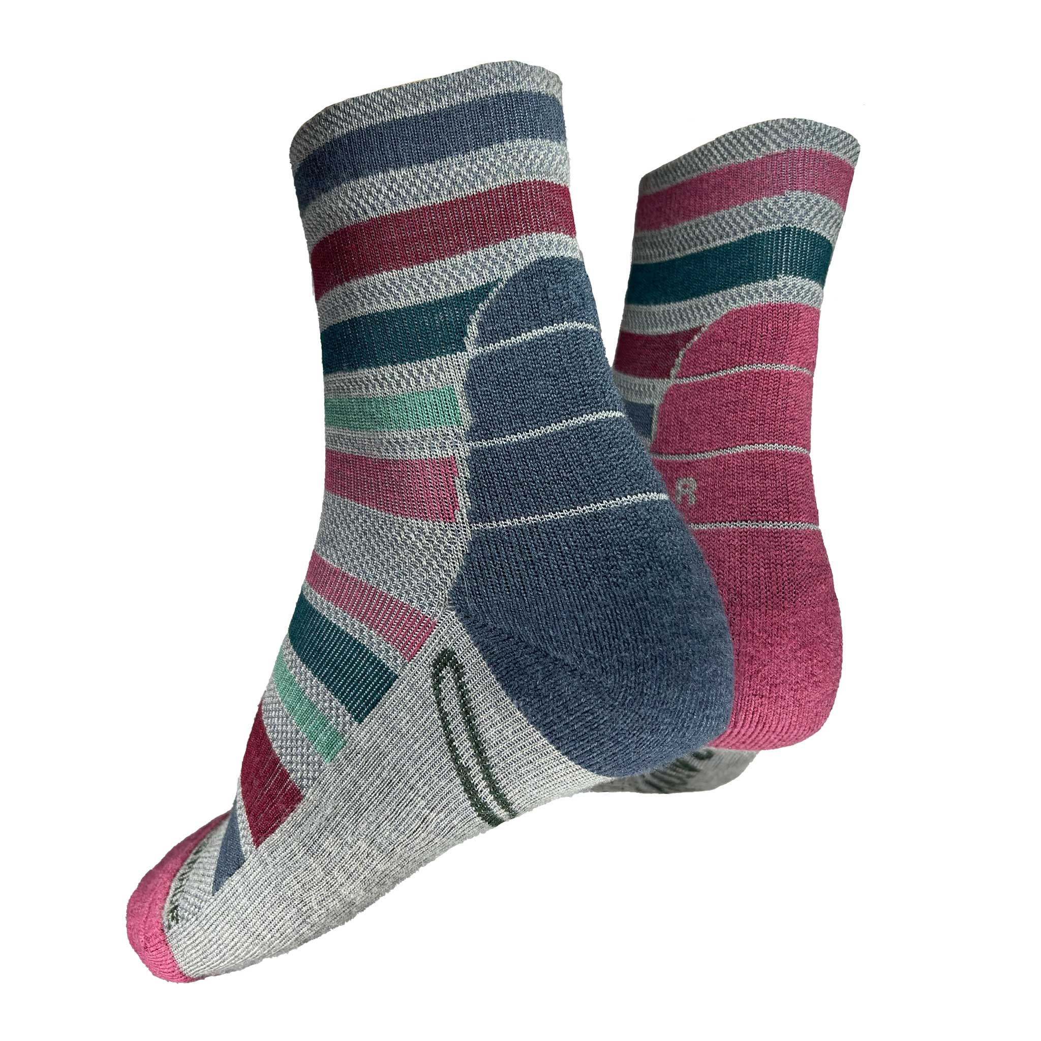 Yank Performance Quarter Sock | Mismatched Seabreeze - Yank NZ
