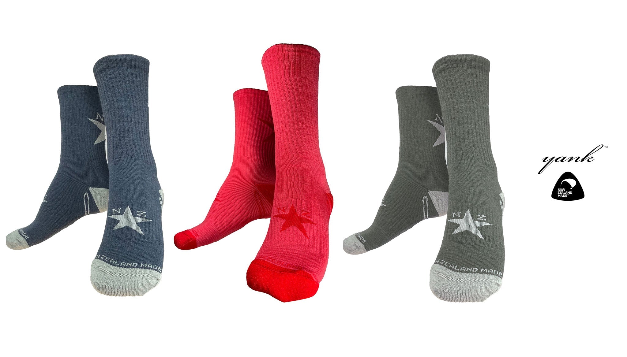 Crew Sock 3Pack Now Available - Yank NZ