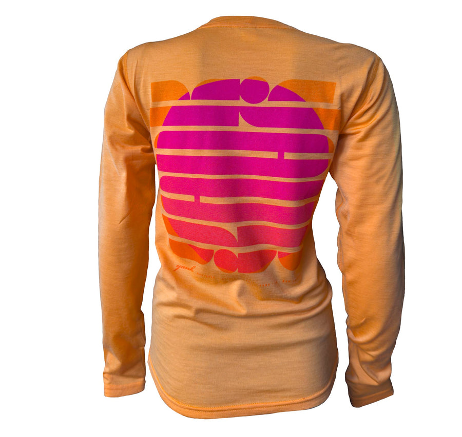 Boyfriend Tee Long Sleeve  |  Egg Yolk