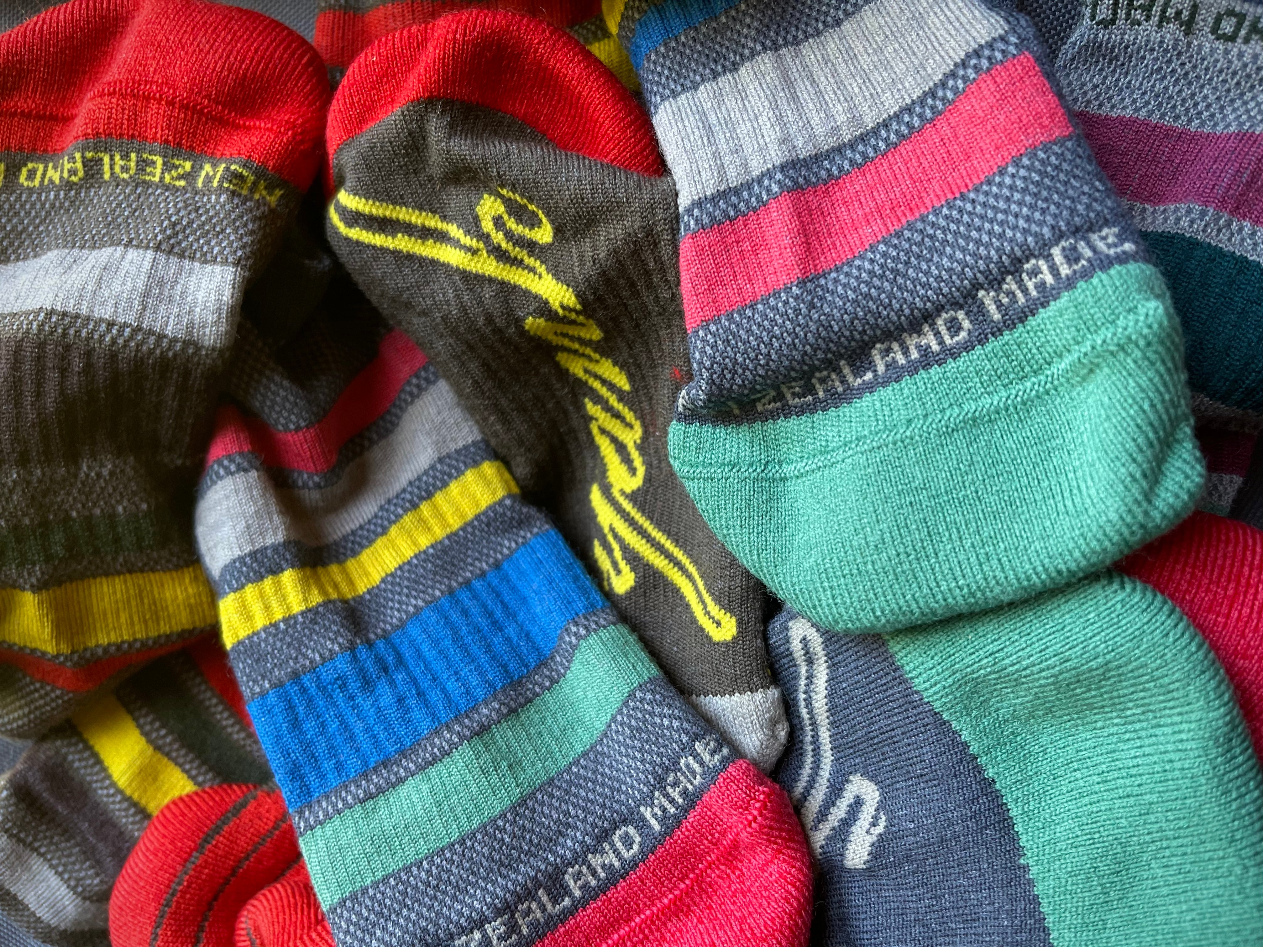New Zealand made merino socks
