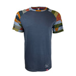 Men's Intrepid Rock Star Short Sleeve Merino Shirt | Slate - Yank NZ