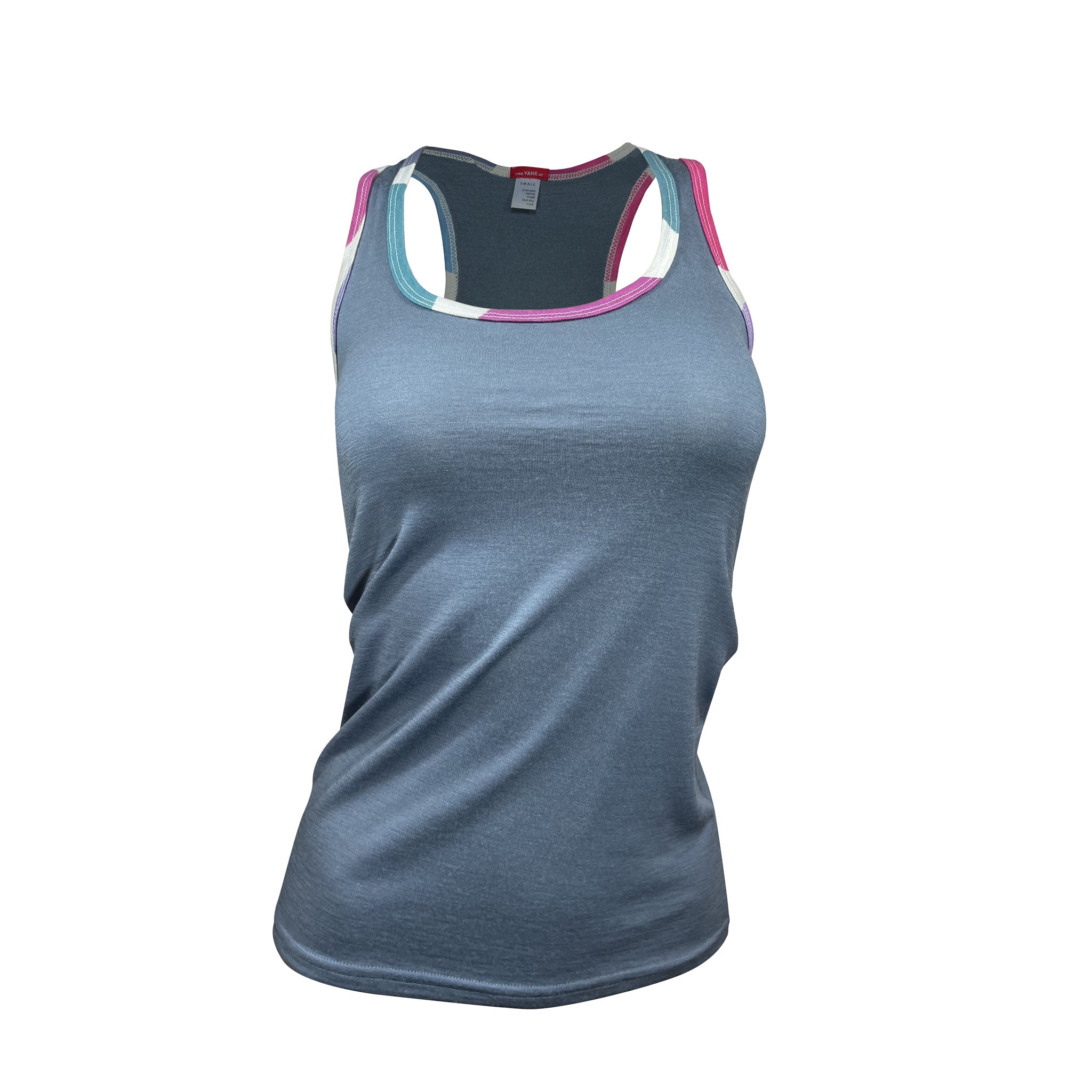 Women's Seabreeze Merino Singlet | Storm - Yank NZ