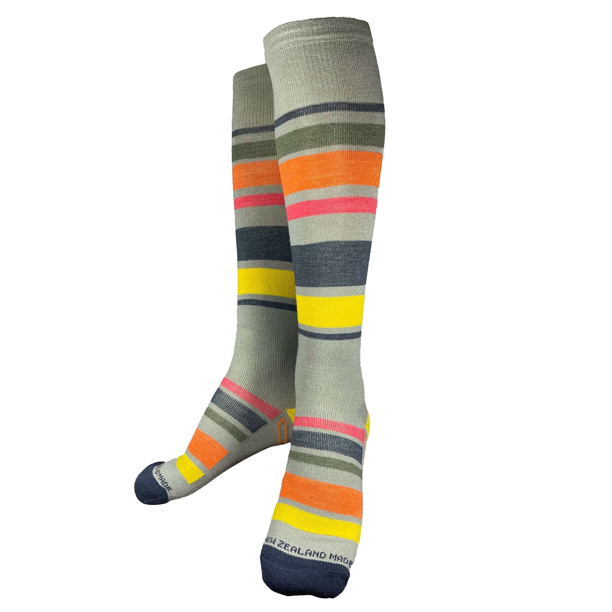 Yank Knee Sock | Brindle Stripe - Yank NZ