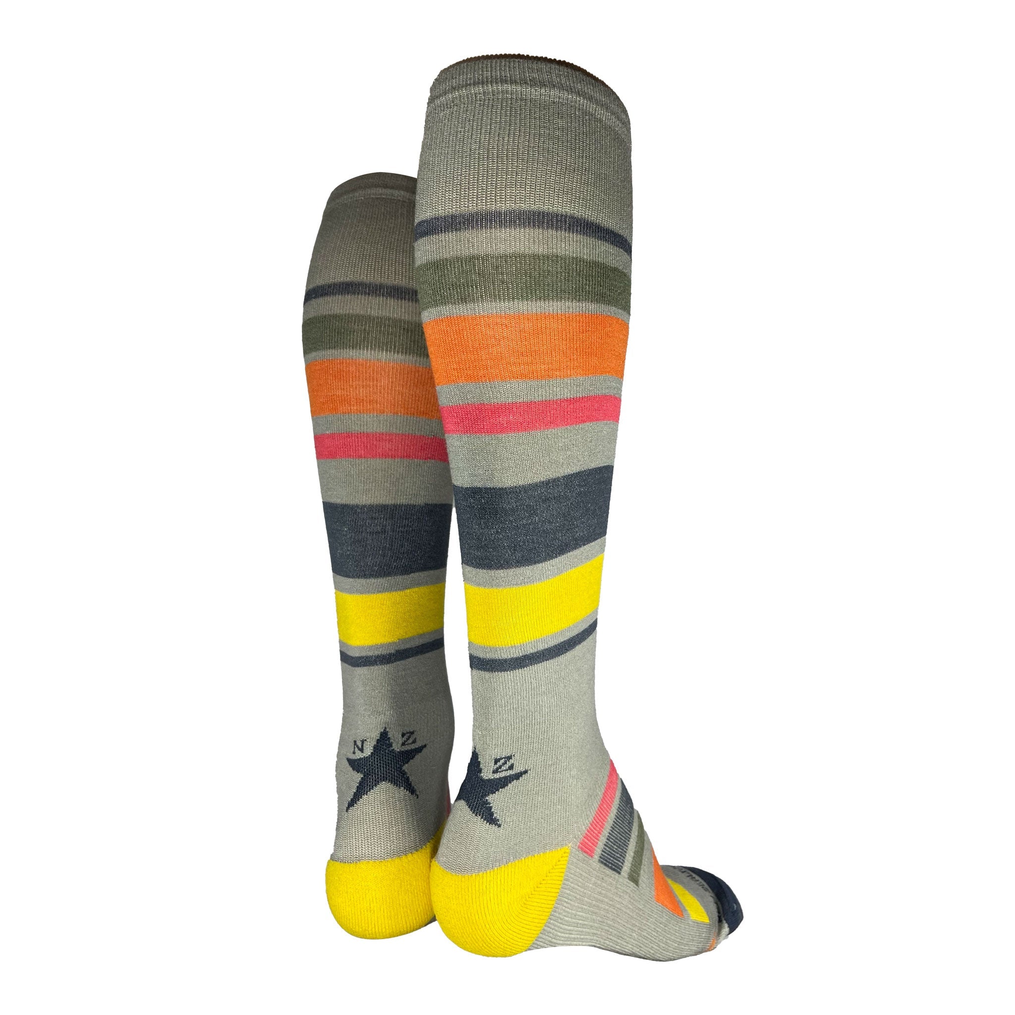 Yank Knee Sock | Brindle Stripe - Yank NZ