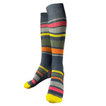 Yank Knee Sock | Slate Stripe - Yank NZ