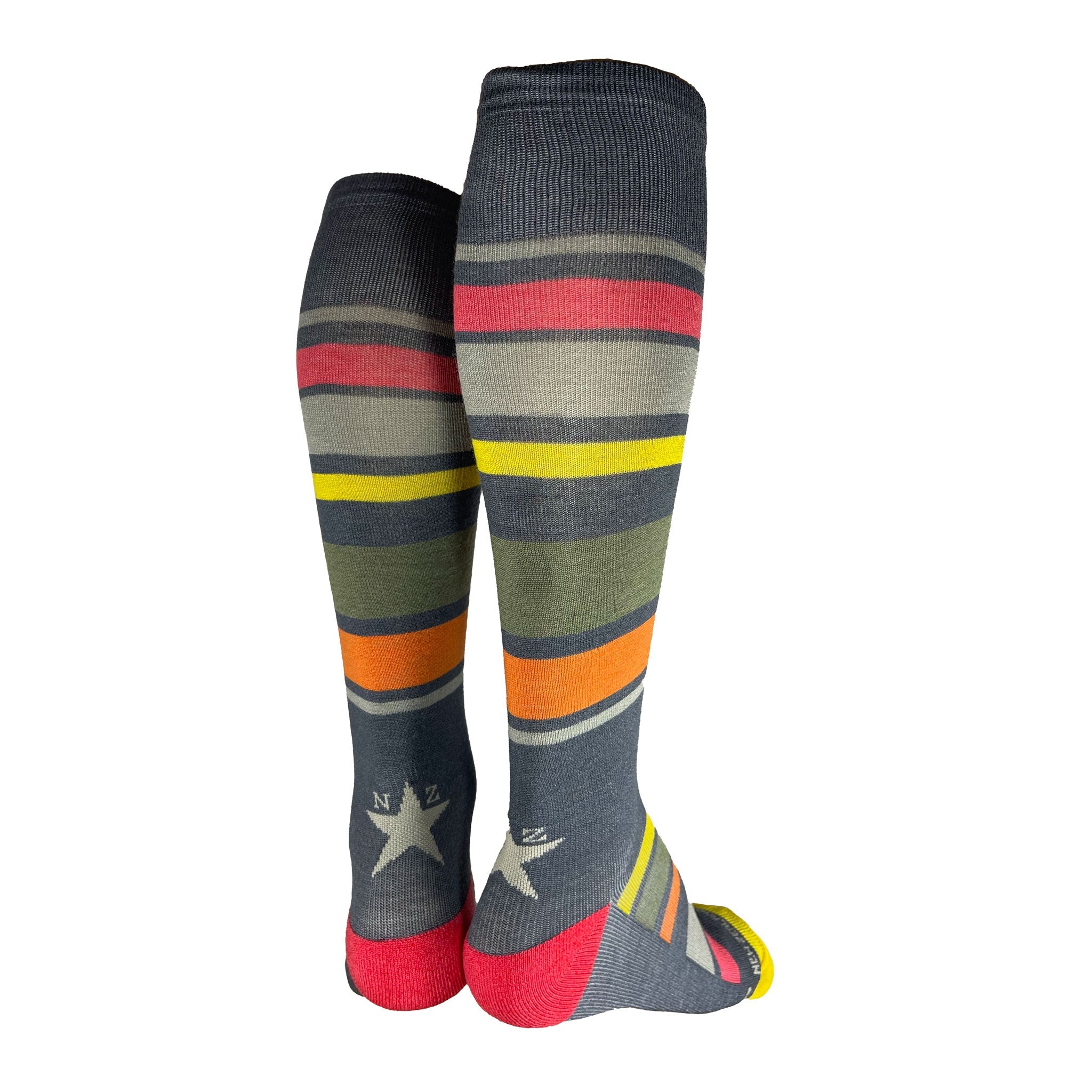 Yank Knee Sock | Slate Stripe - Yank NZ