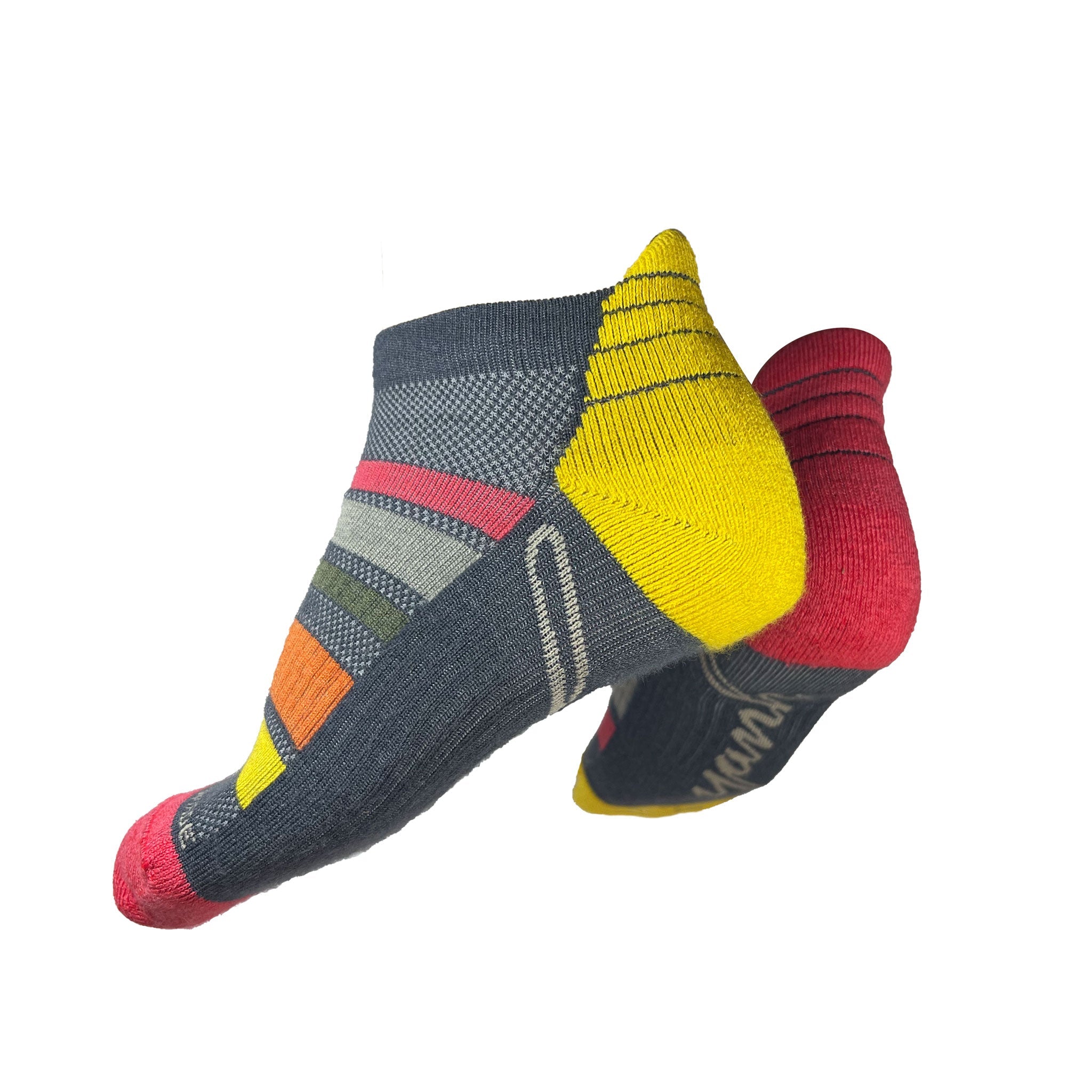 Yank Performance Ankle Sock | Mismatched Stripe - Yank NZ